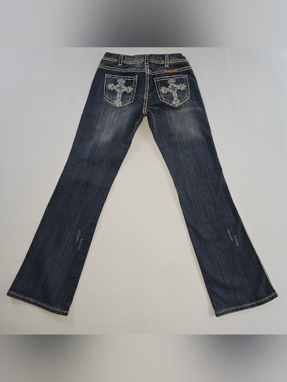 Cowgirl Tuff Size 27 Jeans With Embellished Back Pockets